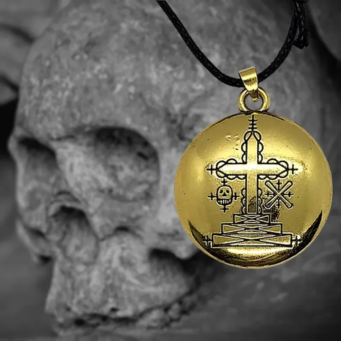 Voodoo Loa Veve Amulett ‘Papa Ghede‘