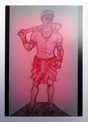 Voodoo Orisha Gebetskarte ‘Elegua‘