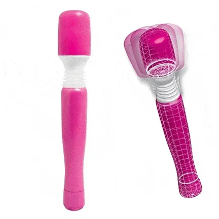 Wanachi Mini 7″ Waterproof Cordless Massager – Pink