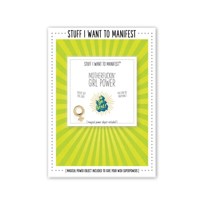 Warm Human – Manifest Greeting Card – Girl Power