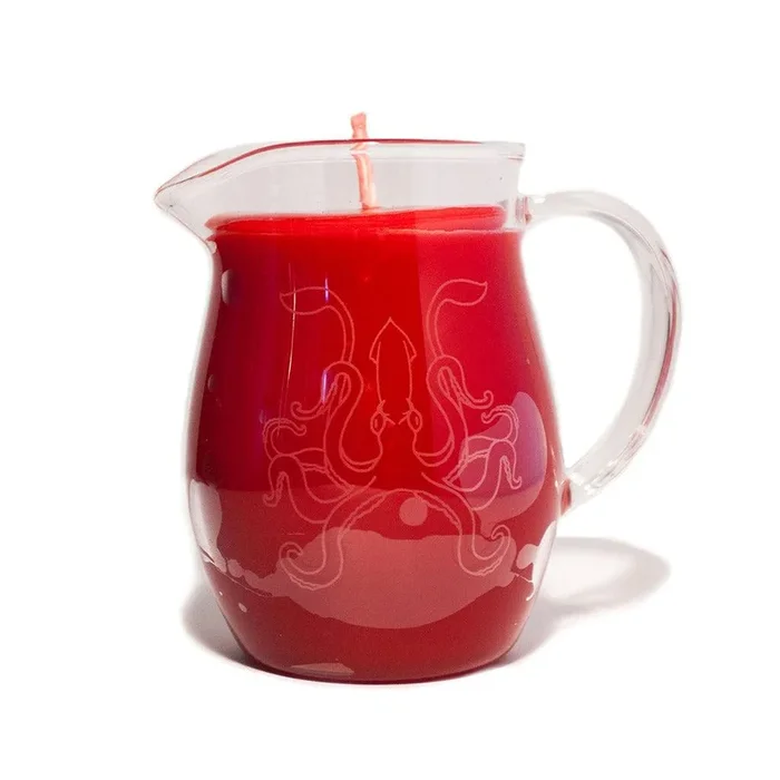 Wax Play Candle Pitcher, Red