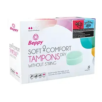 Weiche Tampons ohne Faden