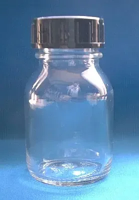 Weithalsflasche mit Verschluss