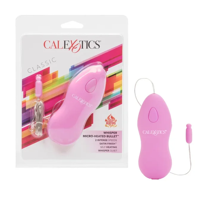 Whisper Micro Heated Bullet – Pink