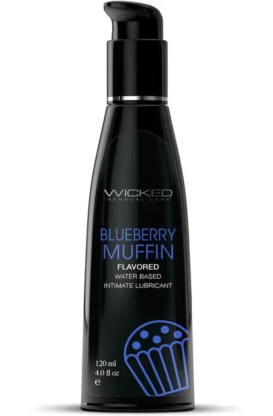 Wicked Aqua Blaubeer Muffin Gleitgel 120ml