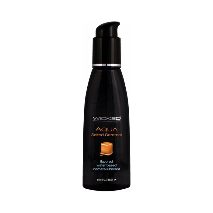 Wicked Aqua Salted Caramel Lube 2oz