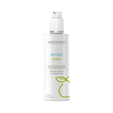 Wicked Sensual Care Simply Water Based Lubricant – 4 oz Pear