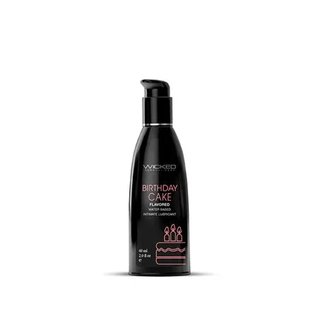 Wicked Sensual Care Water Based Lubricant – 2 oz Birthday Cake