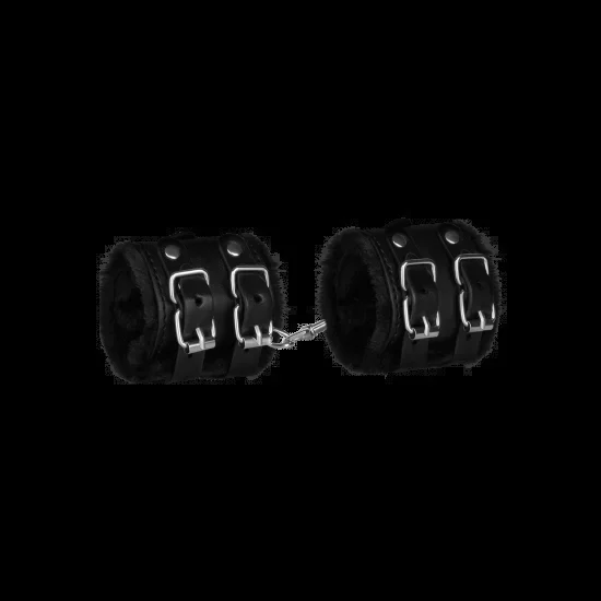 Wide Handcuffs with Fur