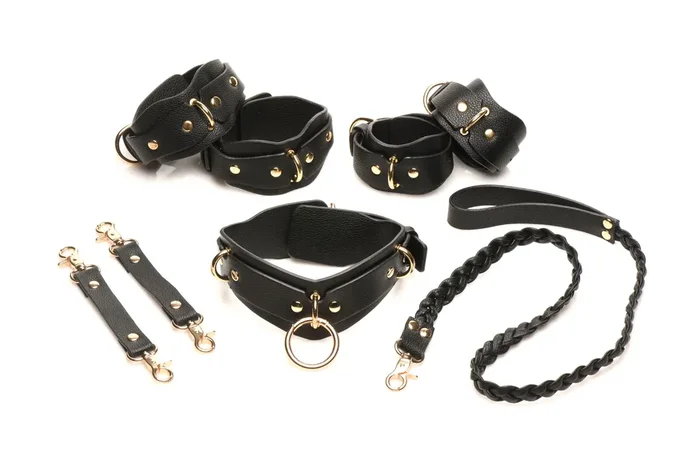 XR Brands – Liebhaber-Fesselset – Schwarz