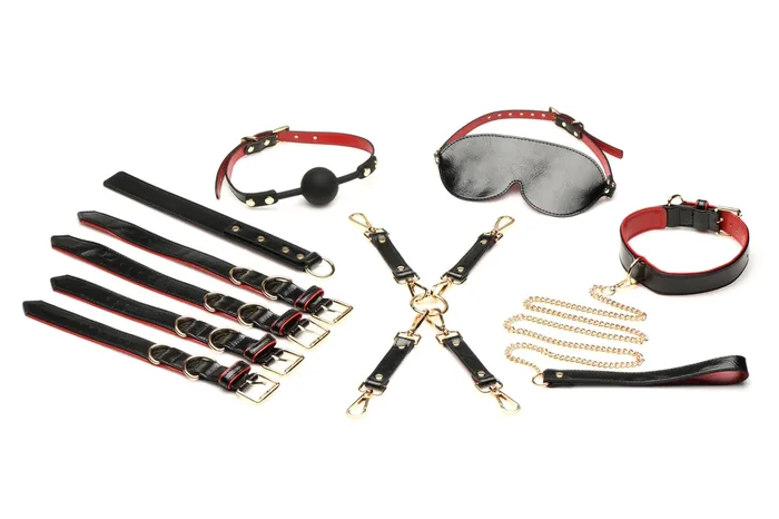 XR Brands – Lover‘s Luxe Bondage Set – Schwarz