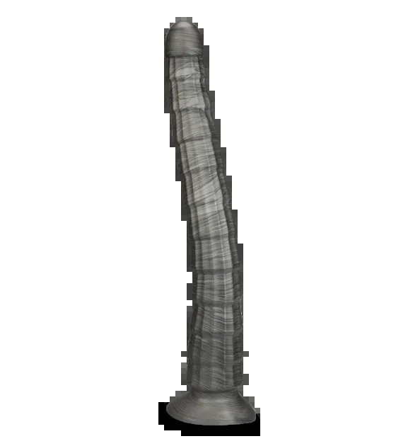 XXL-Saugfuß-Dildo mit Vibration Alien 35 cm