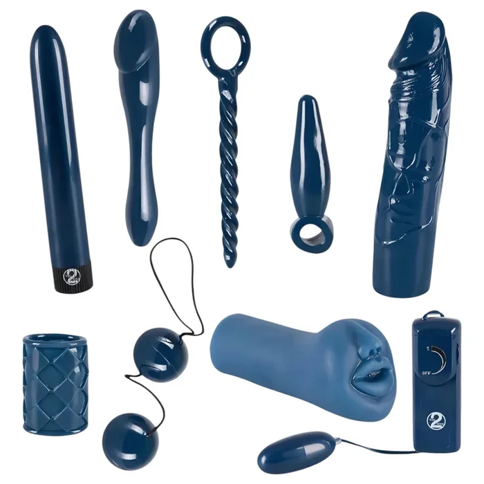 You2Toys – Midnight Blue – Vibrator-Set (9-teilig)