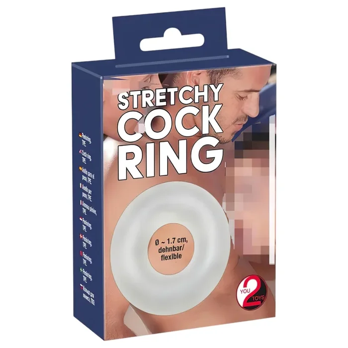 You2Toys – Silikon-Penisring (transparent)