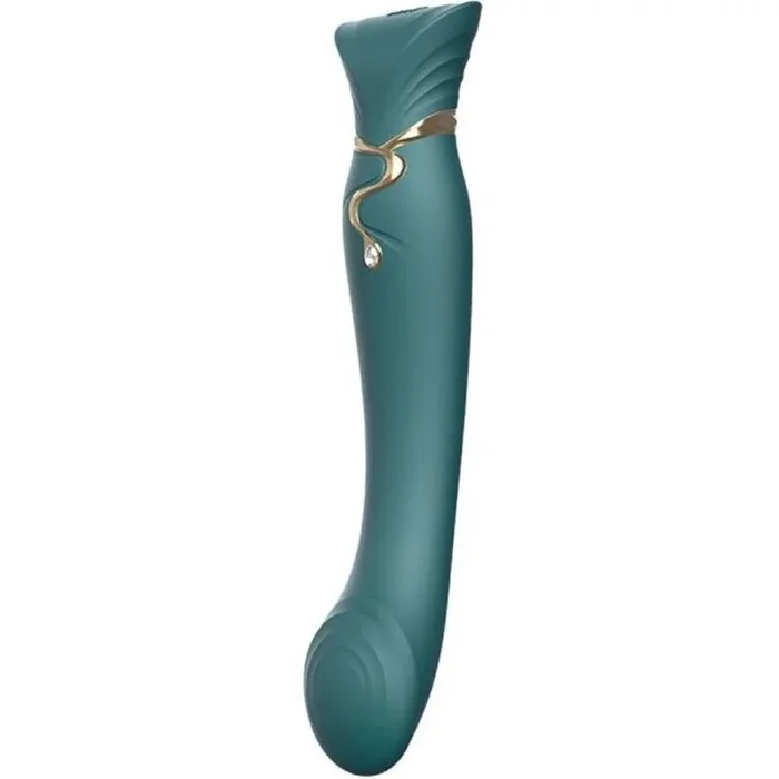 Zalo – Queen G-Spot Puls Wave Vibe Grün