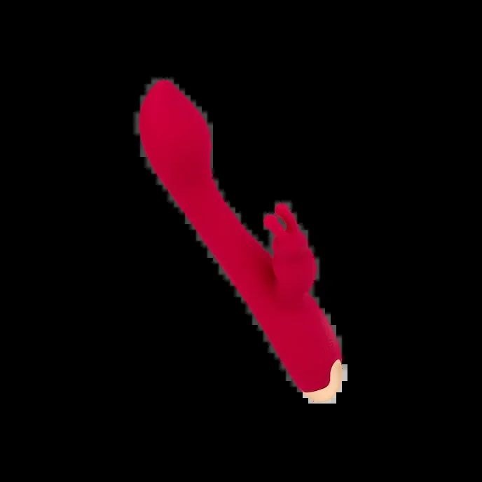 Zarter Rabbitvibrator aus Silikon, 17,5 cm