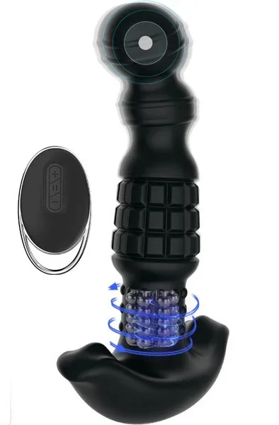 Zenn Analvergnügen Rotierender P-Punkt Vibrator