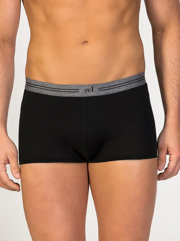 Zero Defects Atenas: Egyptian Cotton Boxerpant, schwarz