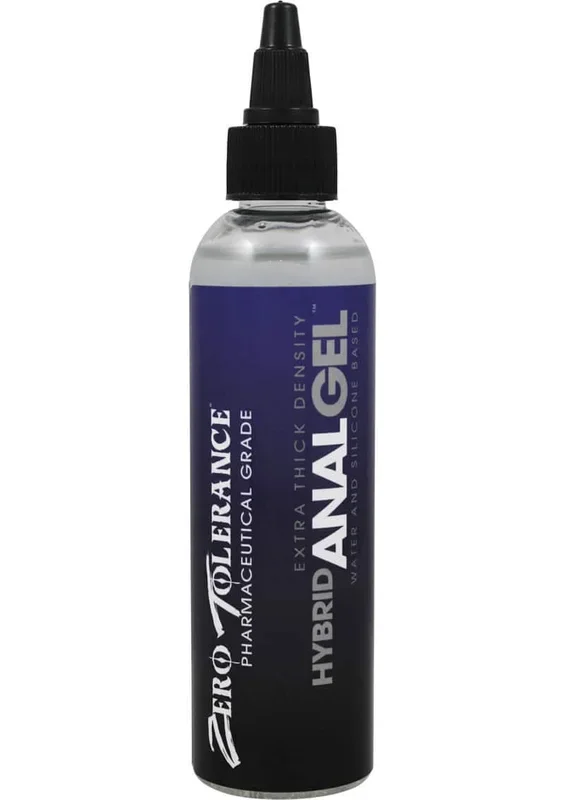 Zero Tolerance Hybrid Anal Gel Water And Silicone Base Lubricant 4 Ounce