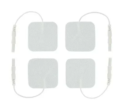 Zeus Electrosex Adhesive Electro Pads – Pack of 4 White