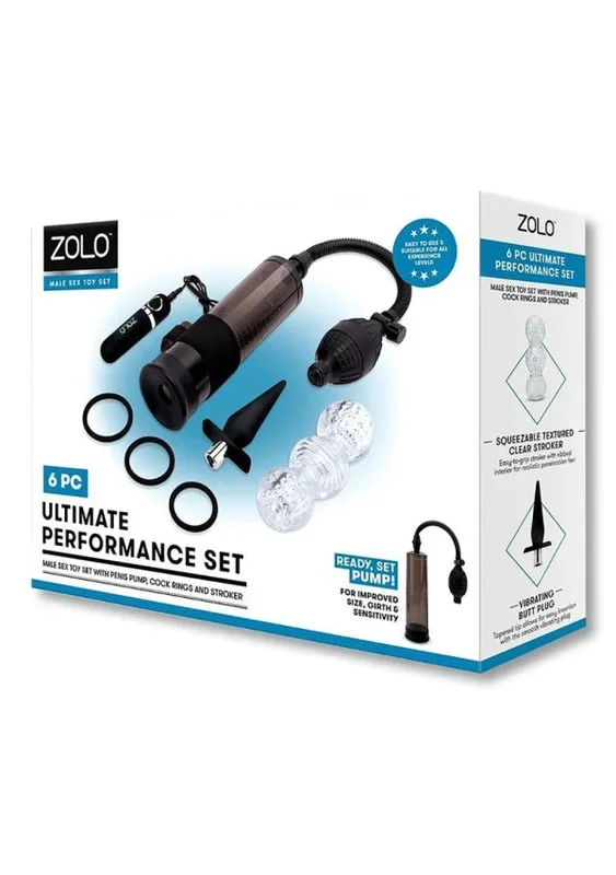 ZOLO 6 pc Ultimate Performance Set – Black