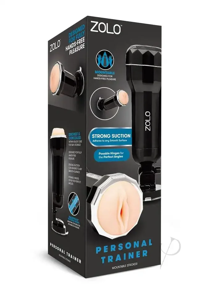 Zolo Original Mount Discreet Stroker – Black