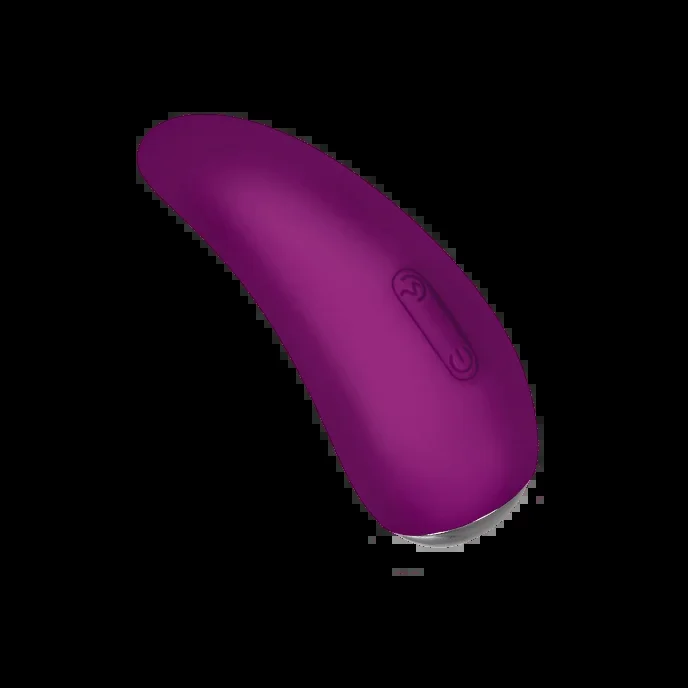 Zungenförmiger Auflegevibrator aus Silikon, 9 cm