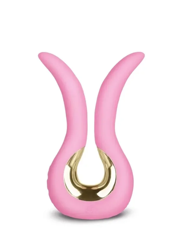 Zweiarmiger Vibrator mit Rückholring